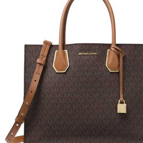 michael michael kors mercer large convertible tote moss|michael kors large signature tote.